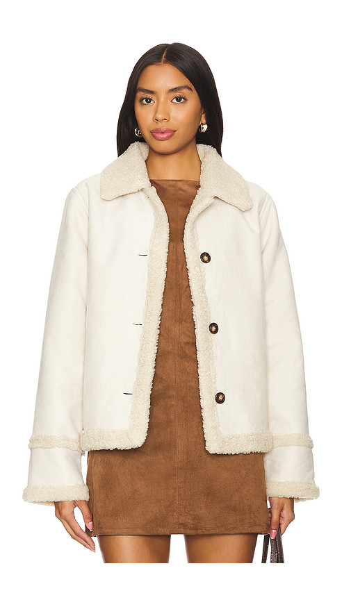 Miel Jacket in Birch | Revolve Clothing (Global)