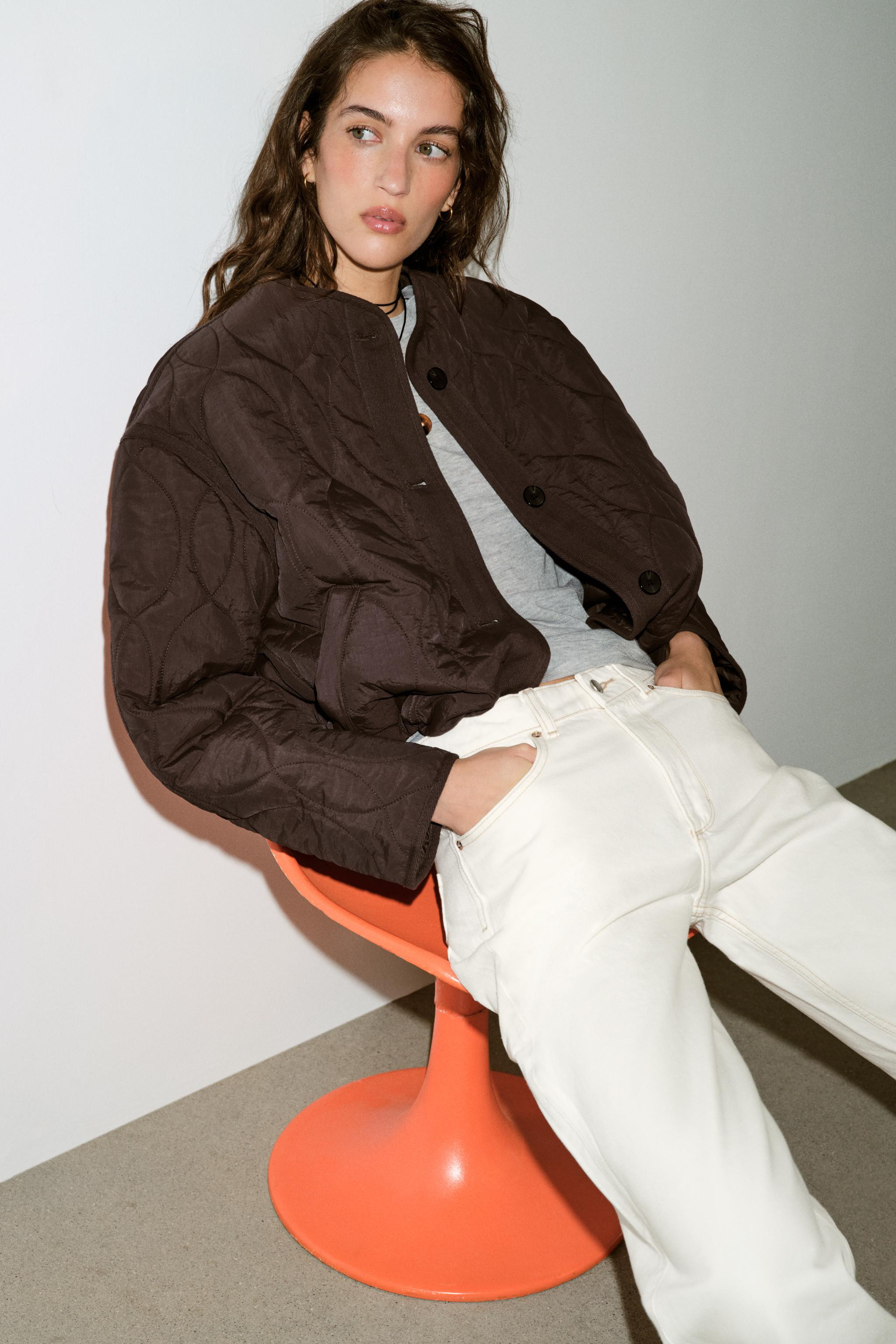 KURZE STEPPJACKE | Zara DE