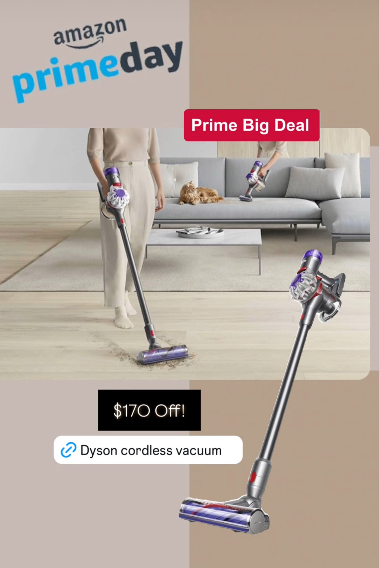 Amazon Prime Day Mega Deal! Dyson cordless vacuum 

#LTKxPrimeDay #LTKStyleTip #LTKHome