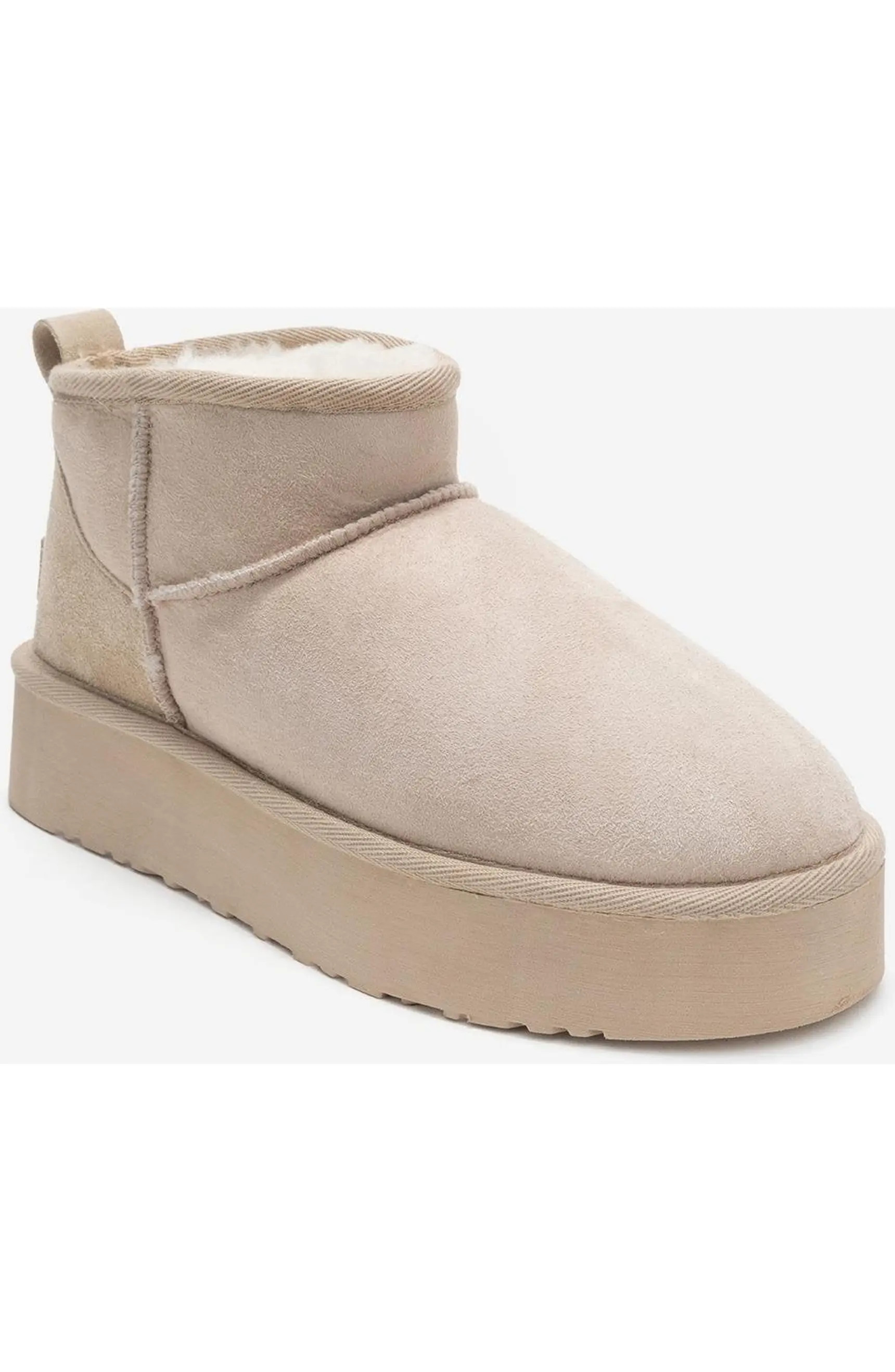 Havana Leather Platform Ankle Boot | Nordstrom