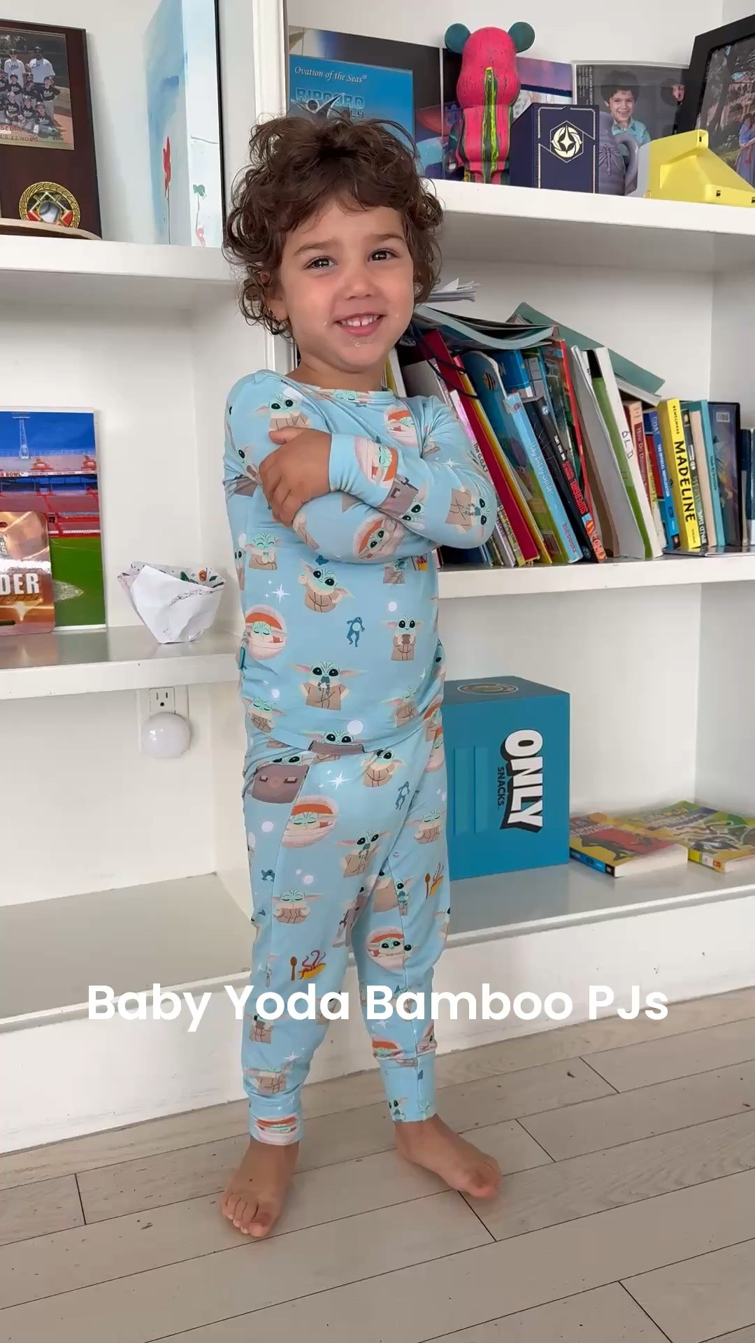 This little one is definitely strong with the cuteness force in his Posh Peanut Baby Yoda PJs. Shop all the details of our look right here on my LTK!

#LTKmomlife #LTKBaby #LTKKids