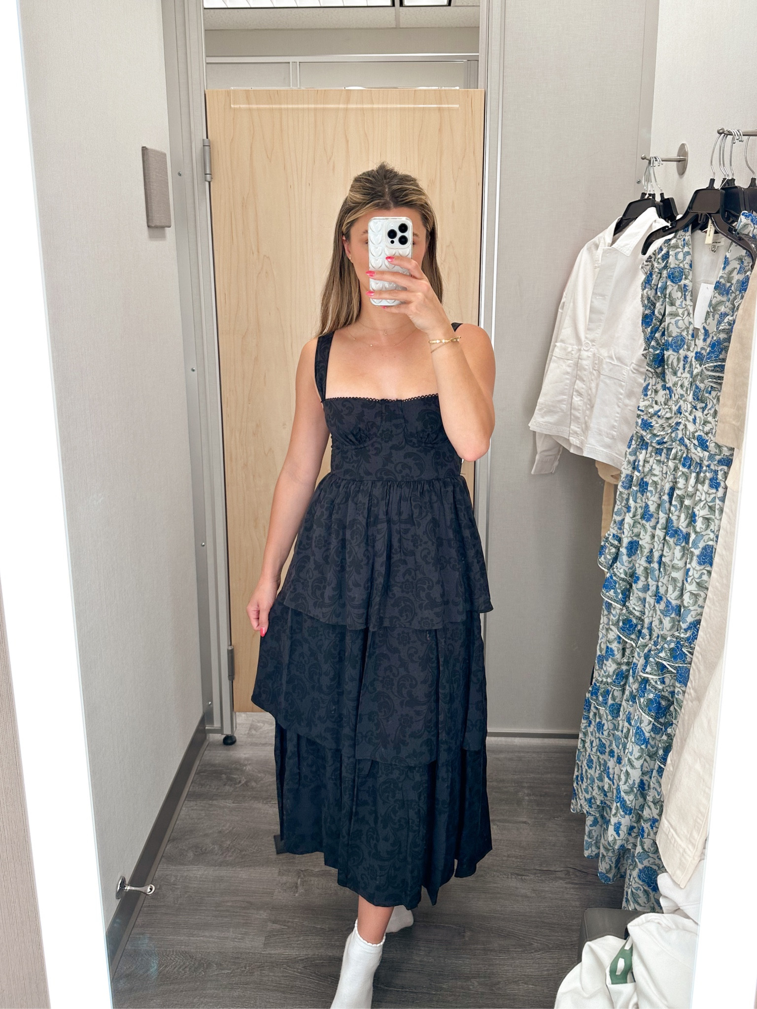 So many WEWOREWHAT pieces (one of my fav brands) at Nordstrom Rack!!!!! Took this baby home from the store but lots of more options on their website🤗💕