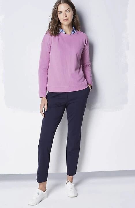 Relaxed Crew-Neck Pullover | J. Jill