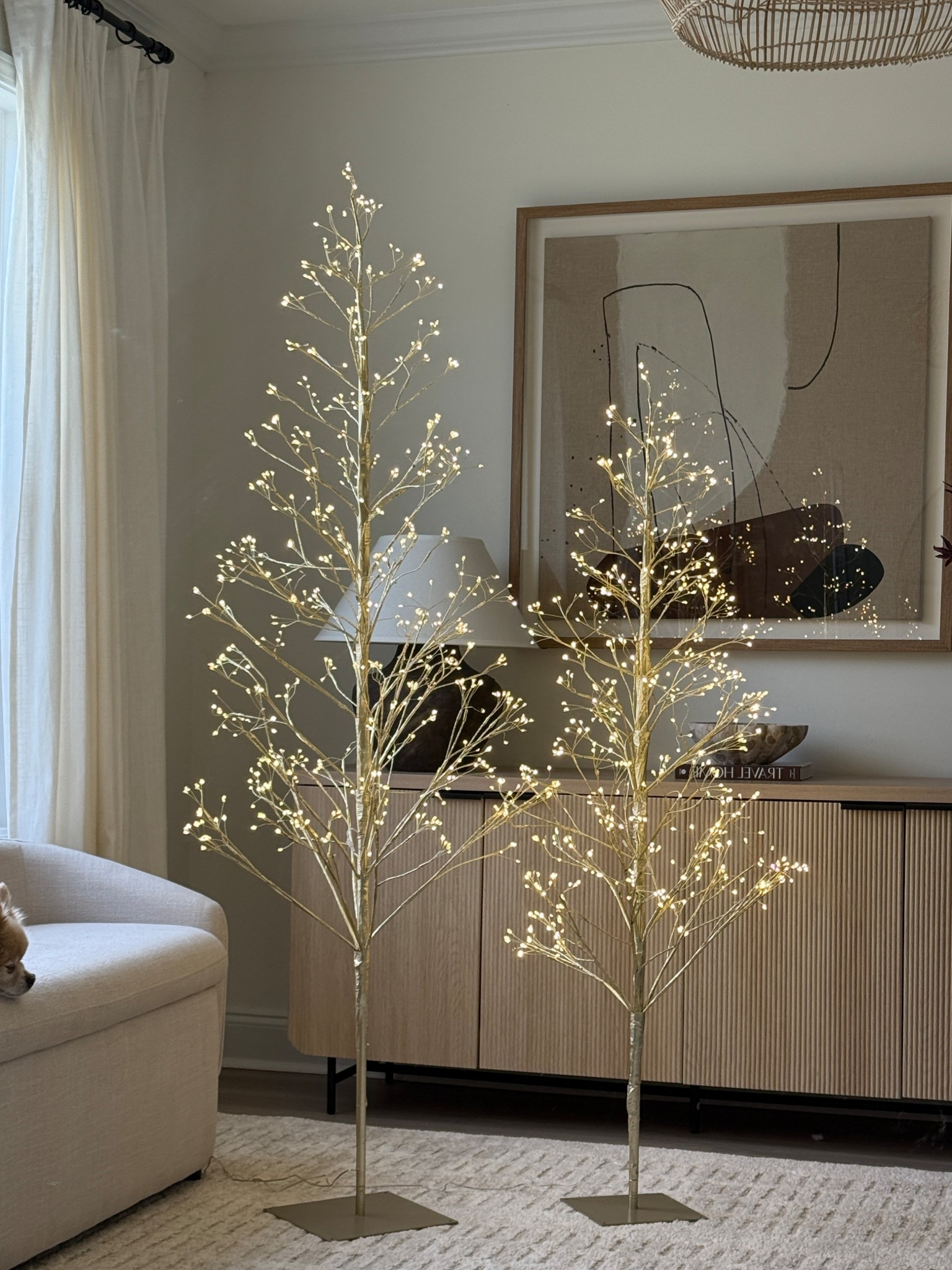 I have the size 6 and 5ft

Adding the
coziest holiday glow with these Walmart twinkle Christmas trees!
Hove how
simple and minimal they are, but they instantly make the space feel so warm and festive. If you're looking for affordable Christmas decor that looks high-end, Walmart has so many good finds this year. These lighted trees are perfect for a living room, entryway, or even on a covered porch for that magical twinkle effect.
Walmart home. Walmart Christmas 

#LTKSeasonal #LTKStyleTip #LTKHome