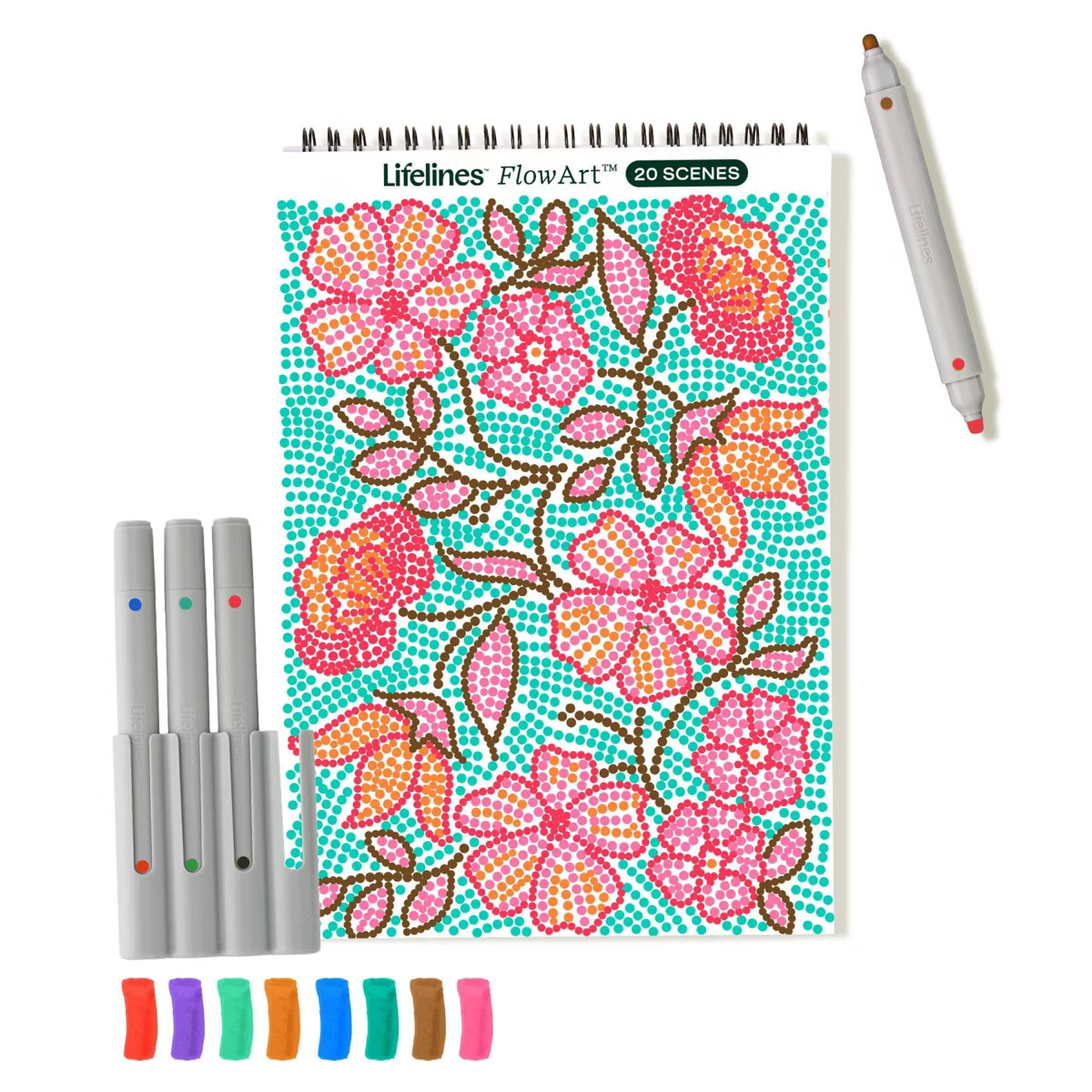 Lifelines FlowArt - Dot-By-Letter, Botanicals | Target