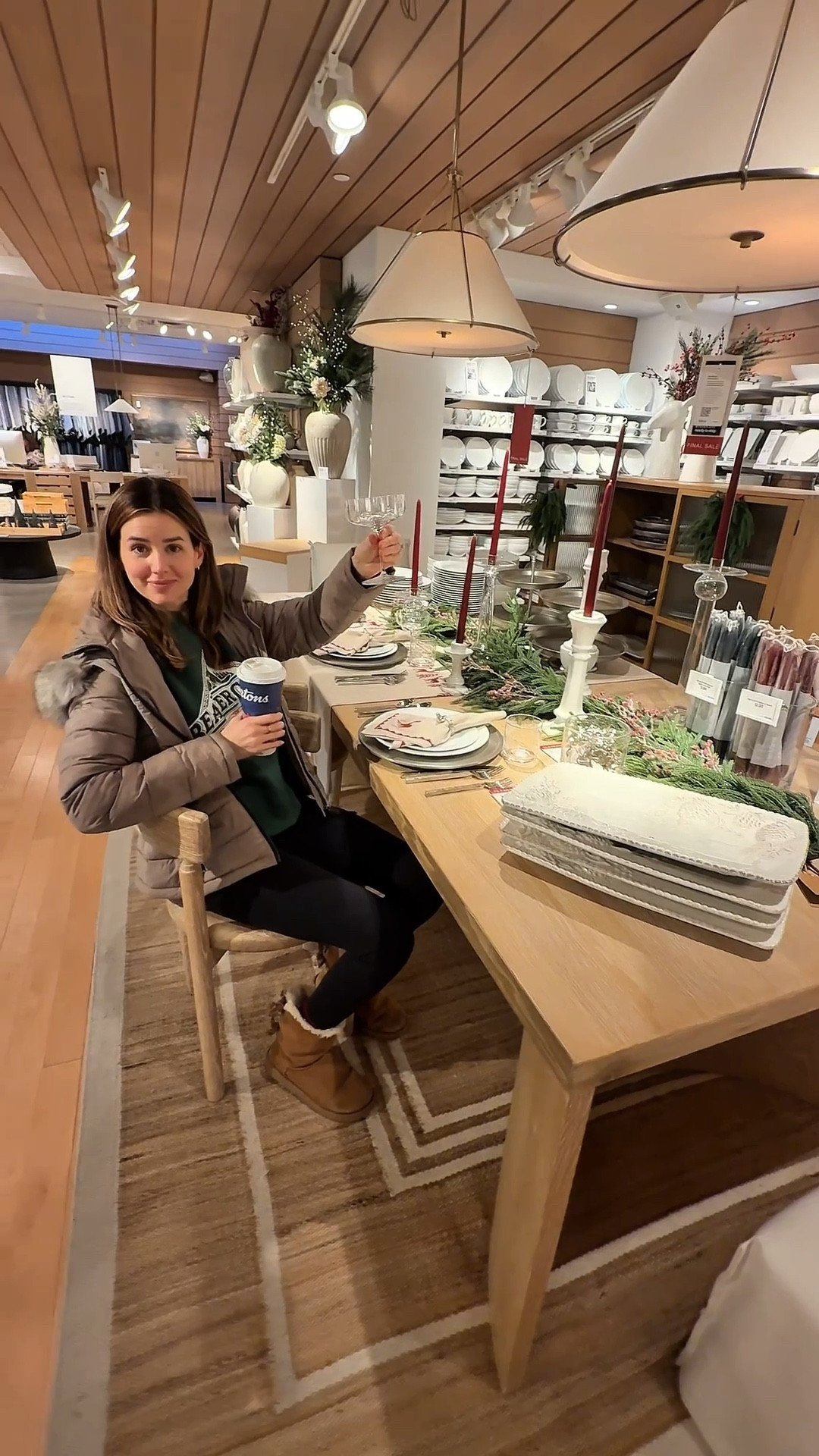Crate & Barrel’s finest Christmas Dinning tables! Here’s my favourite dining table set ups from Crate & Barrel. I adore the Christmas garland and the candles. I just love this festive season! Cheers #crate&barrel #christmasdecor #holidaydinner #holidaystyle

#LTKcanada #LTKhome #LTKholiday
