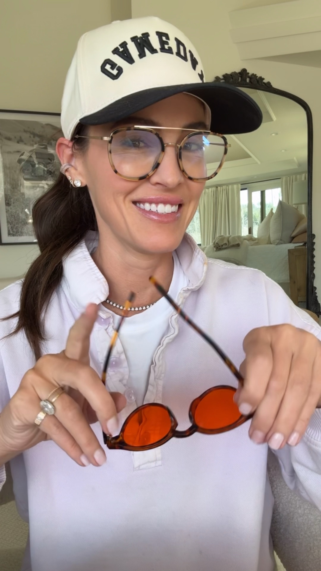 Blue light blocking glasses day and night 🤓🤓 promotes a healthy nervous system (calming) and quality sleep 😴😴 

#LTKselfcare