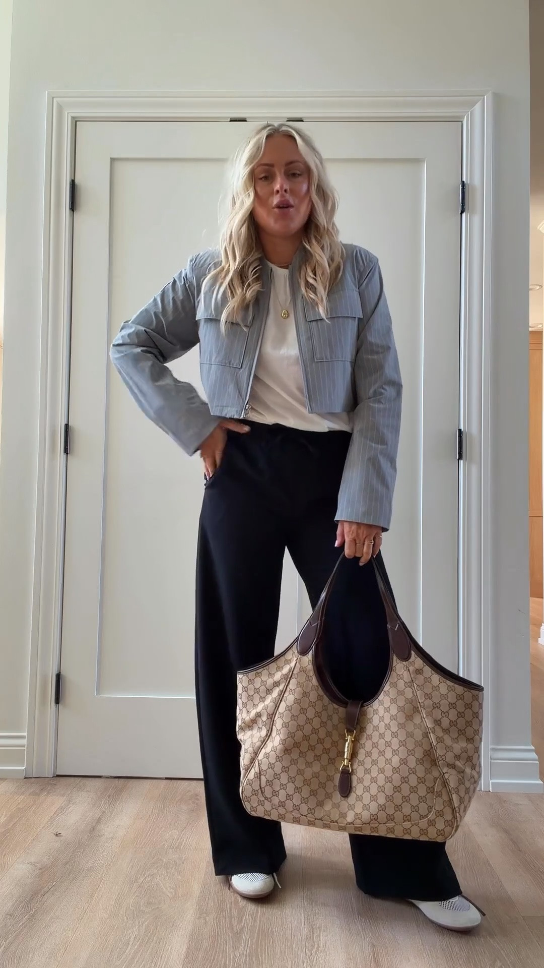 Airport fit ✈️

These @Aritzia  pants are 1000% worth the hype. I’m in the tall (I’m 5’6”) and they do run a little short—fits more like a regular length on me. They also come in linen 🙌🏼
@Alo Yoga jacket in a medium for layering ✔️ Target tank in a small 🤍.


Travel fit. Airport. Lodge pant.

#LTKSeasonal #LTKTravel #LTKgrwm