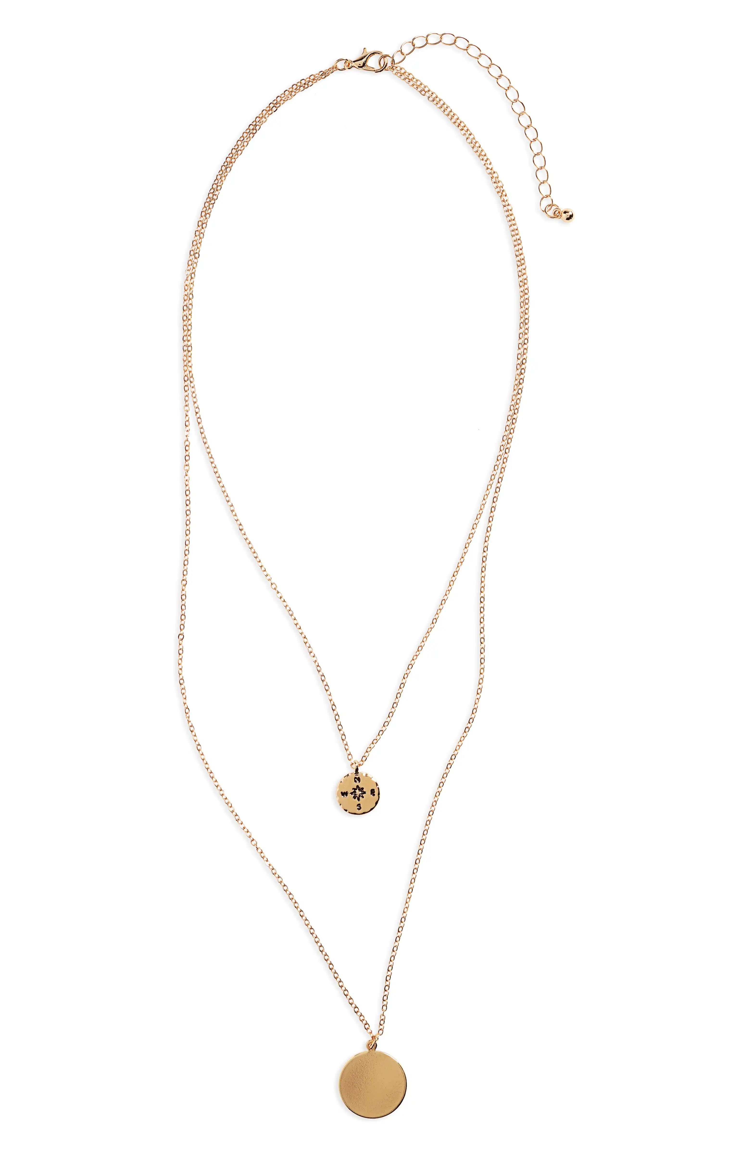 Layered Disc Necklace | Nordstrom