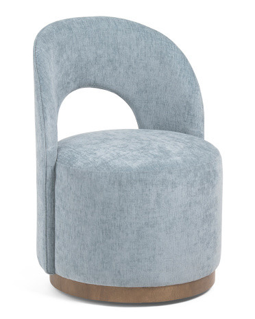 23x31 Gigi Swivel Velvet Anywhere Chair | Kitchen & Dining Room | Marshalls | Marshalls