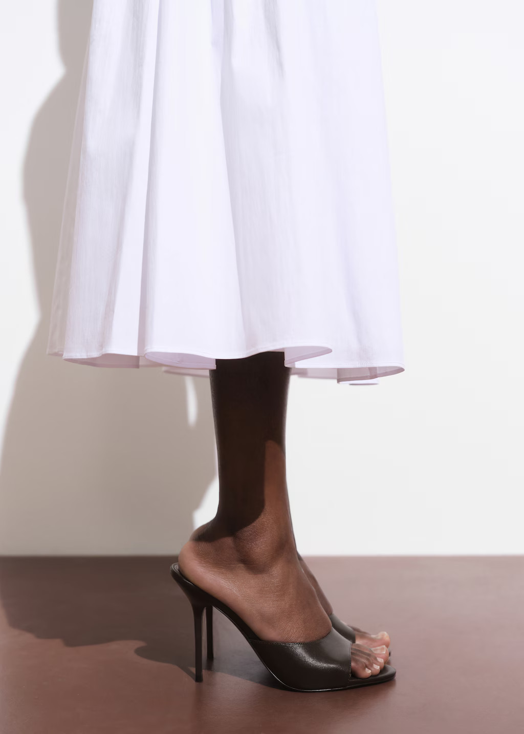 Ledersandale mit Absatz - Damen | MANGO Deutschland | Mango EU