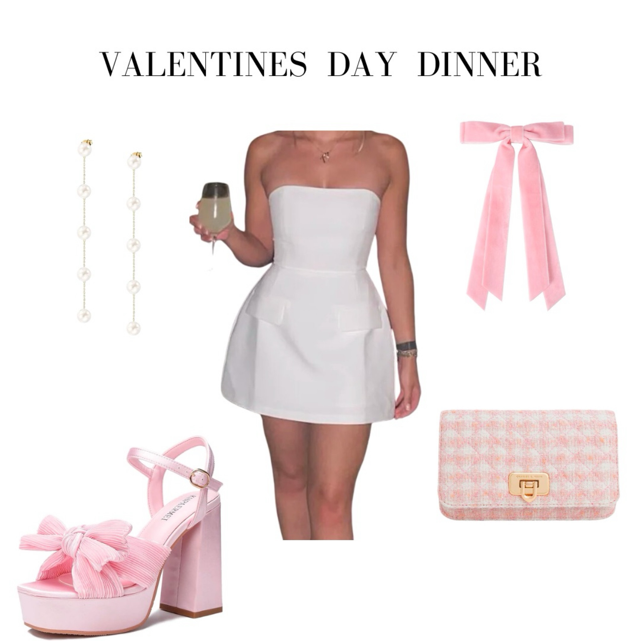 Girly, pink dinner date night outfit perfect for valentines day🎀

#LTKstyletip #LTKGiftGuide #LTKSeasonal