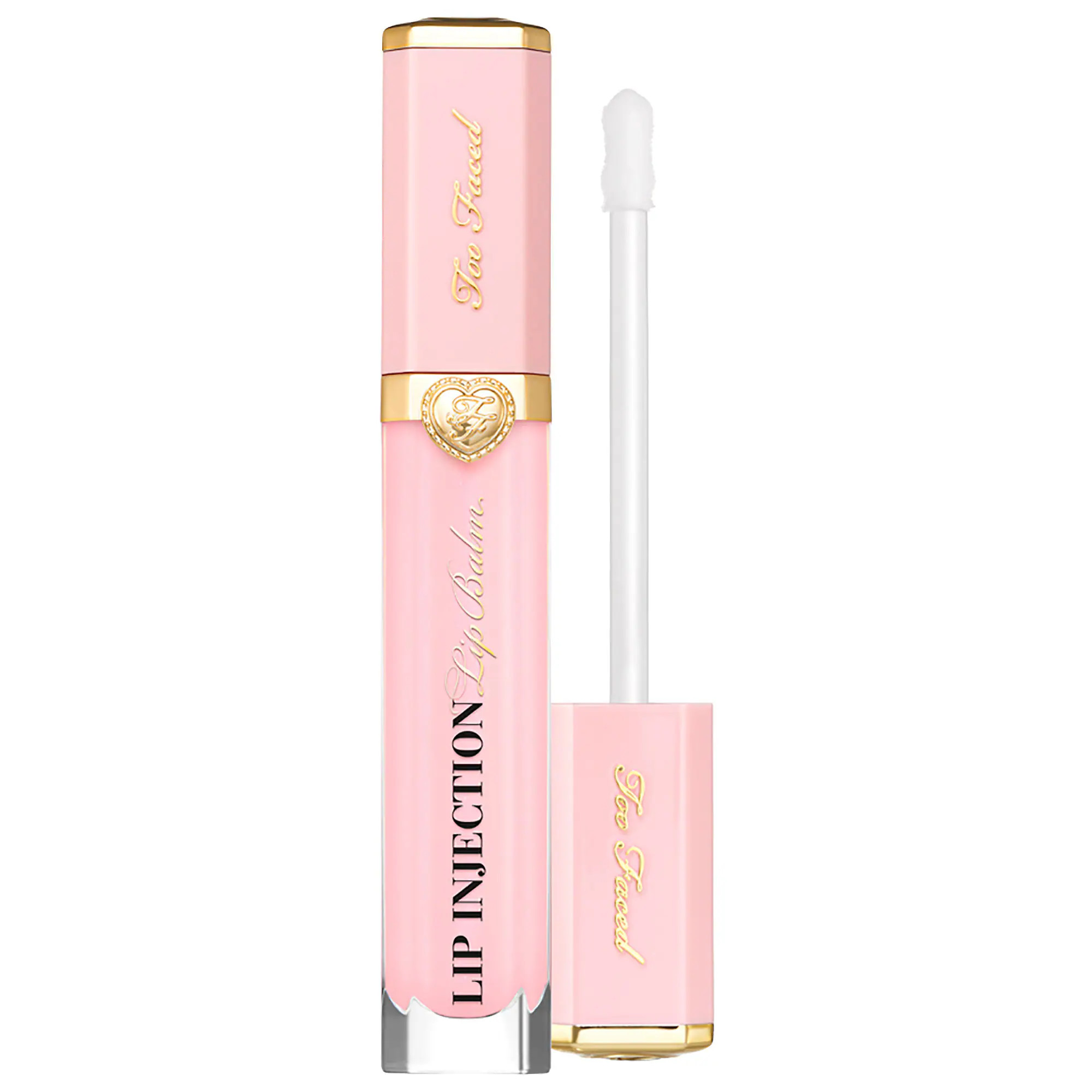 Too Faced Lip Injection Power Plumping Liquid Lip Balm Clear Pink 0.24 oz/ 7 mL | Sephora (US)