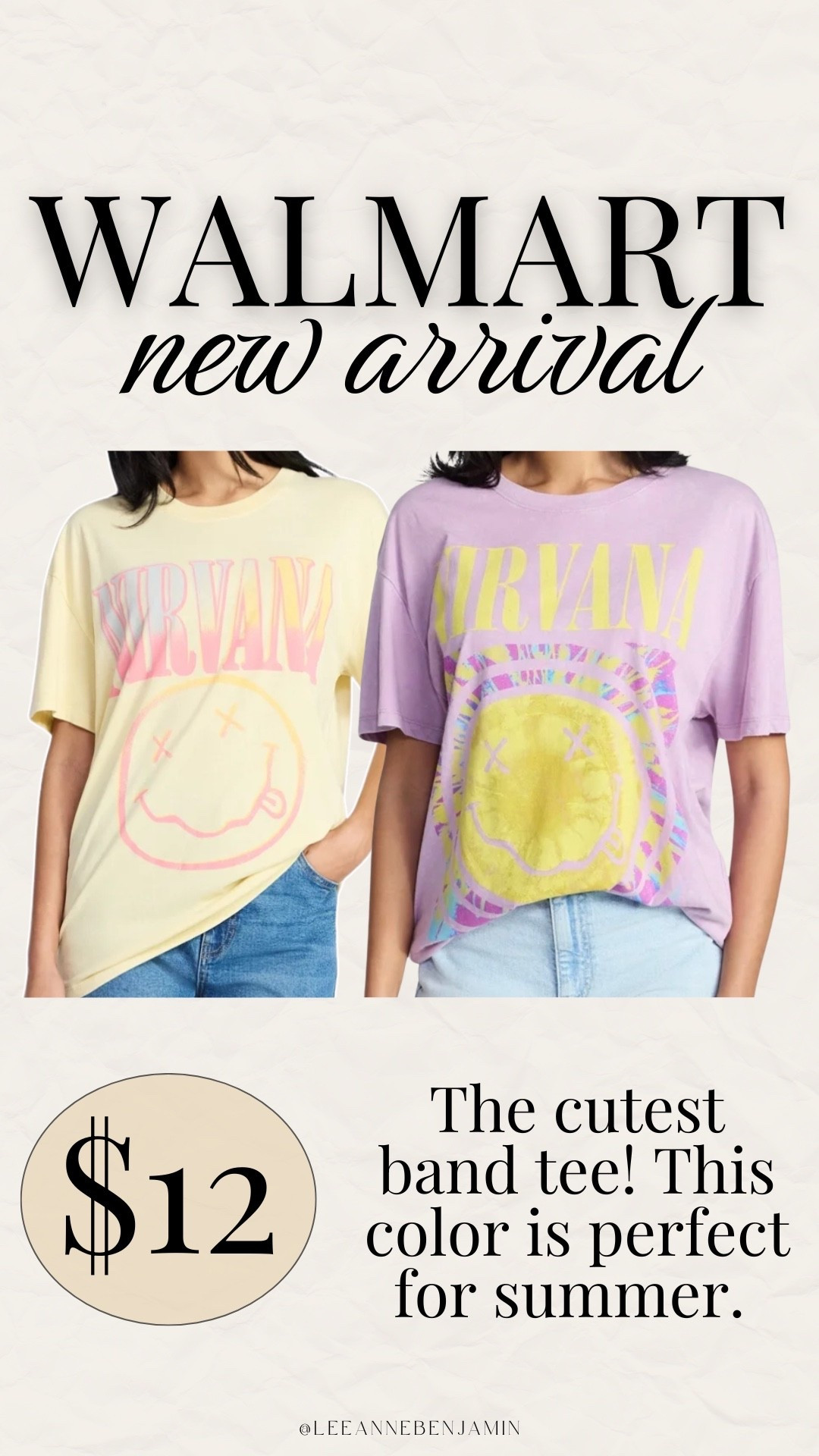 The cutest band tee!

#LTKootd #LTKSaleAlert #LTKgrwm