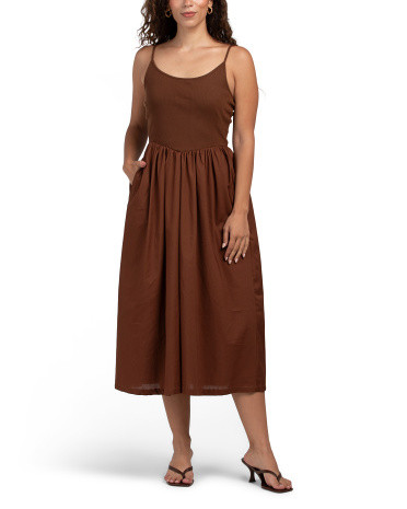 Ponte Top V-waist Maxi Dress | TJ Maxx