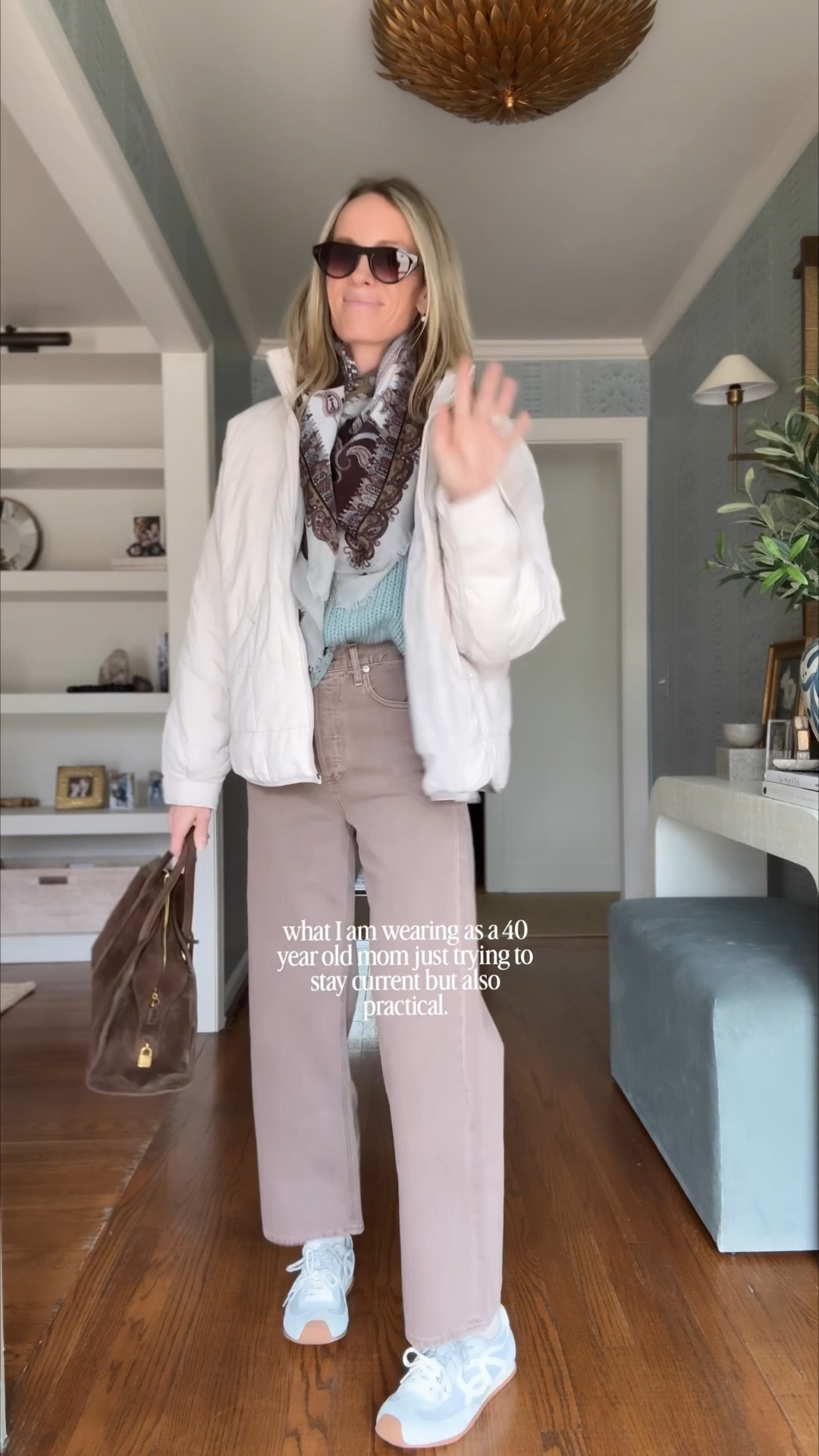 Amazon sweater is a huge win! Size M! And jeans are perfect for now and spring. True to size! 