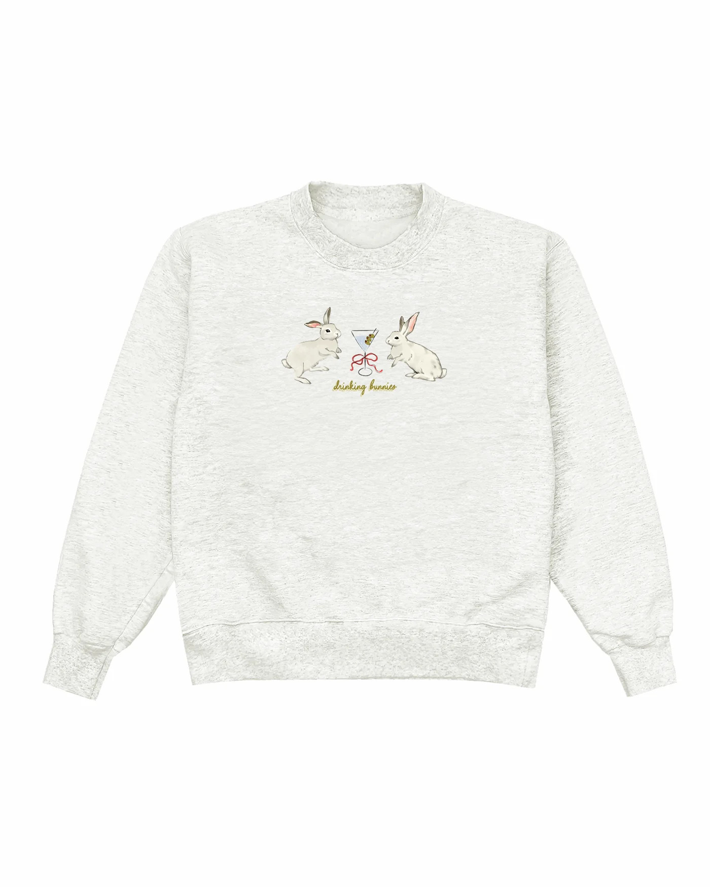 Drinking Bunnies Crewneck | Shop Kristin Jones