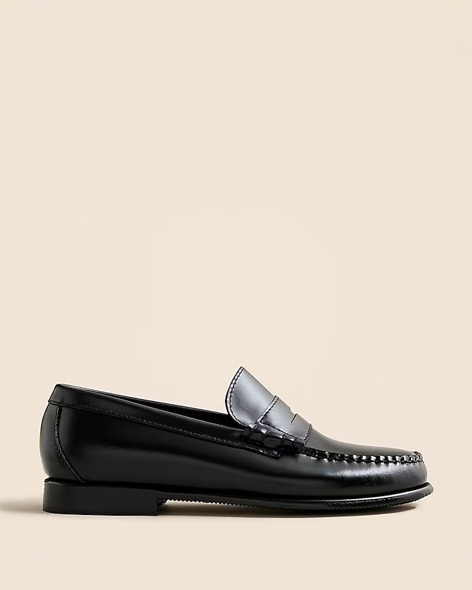 Kids' penny loafers in leather | J. Crew US