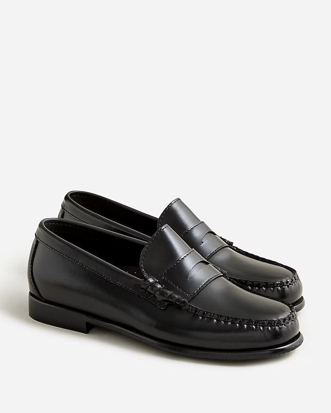 Kids' penny loafers in leather | J.Crew US