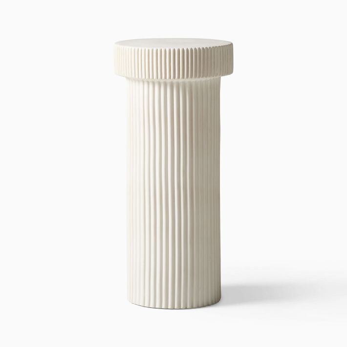 Fluted Drink Table (10") | West Elm (US)