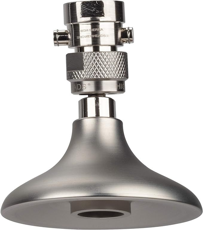 High Sierra’s NEW ‘Half Dome’ All Metal Shower Head with Trickle Valve. Beautifully Designe... | Amazon (US)