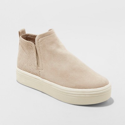 Women's Liz Microsuede High Top Sneakers - Universal Thread™ | Target