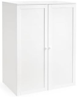DormCo Yak About It Mini Fridge Cabinet Console - White | Amazon (US)