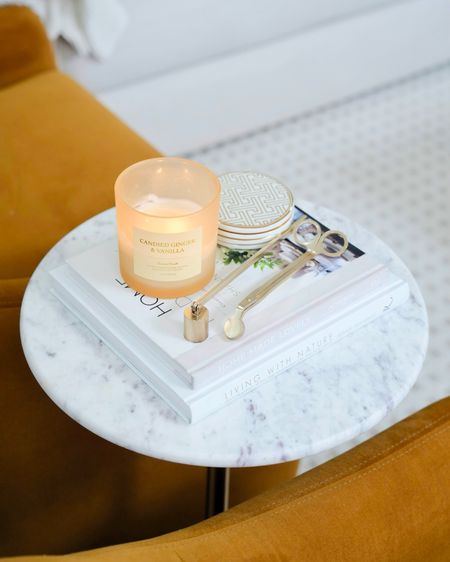 Spring refresh home finds , I’m obsessed with this vanilla candle. 

#LTKSeasonal #LTKHome