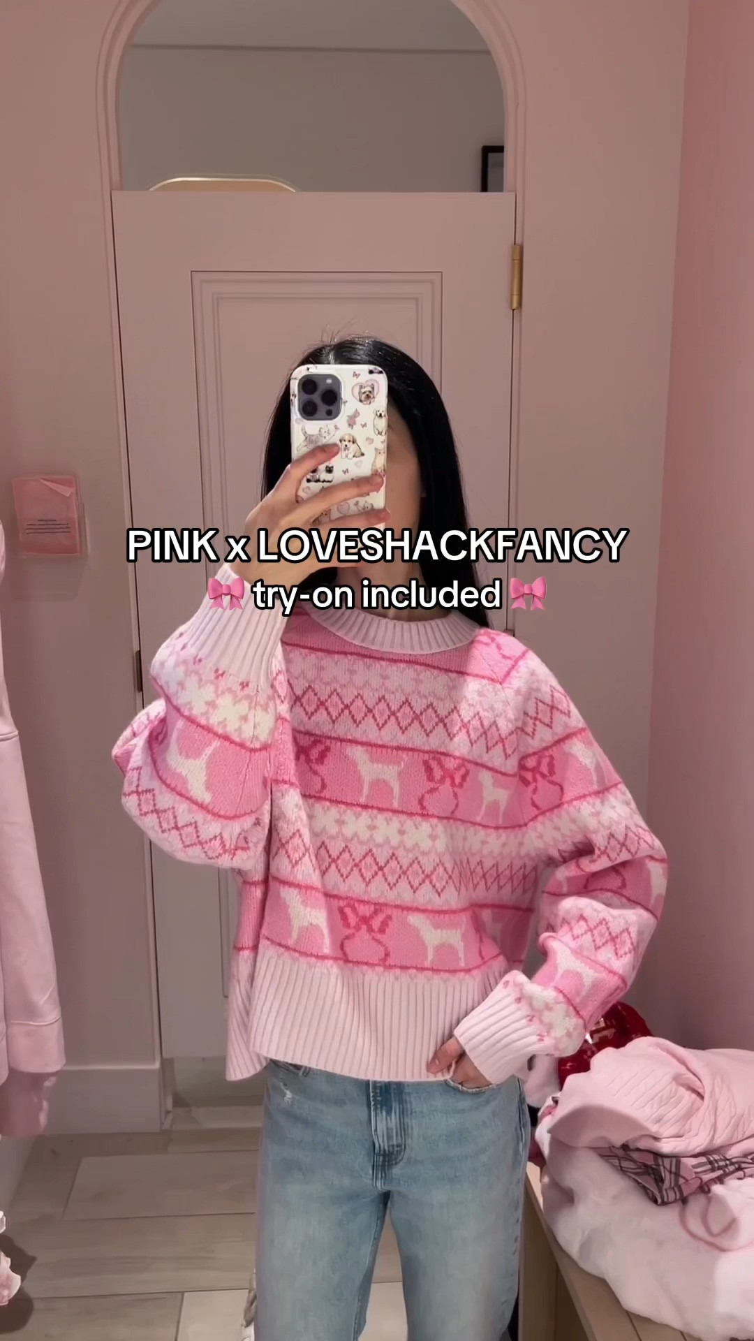 PINK x LoveShackFancy Drop 2 try-on!!🎀 I’m obsessed with this collection😍💕 

#pink #vspink #victoriassecret #loveshackfancy #pajamas #matchingset #casual #coquette #giftguide #sweater #everyday 

#LTKGiftGuide #LTKSeasonal #LTKootd