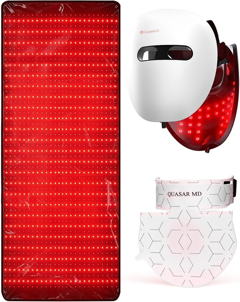 QuasarMD Full-Body Light Therapy System \u2013 Recovery Mat (1044 Medical-Grade LEDs, 660nm+850nm... | Amazon (US)