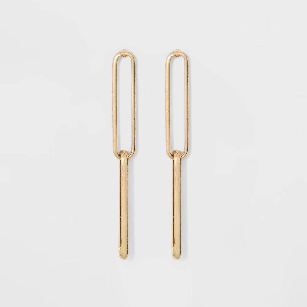 Link Earrings - A New Day Gold | Target
