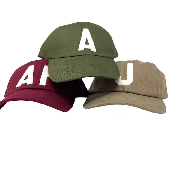 Infant Baseball Hat With Vintage Wool Lettering Personalized | Etsy | Etsy (US)