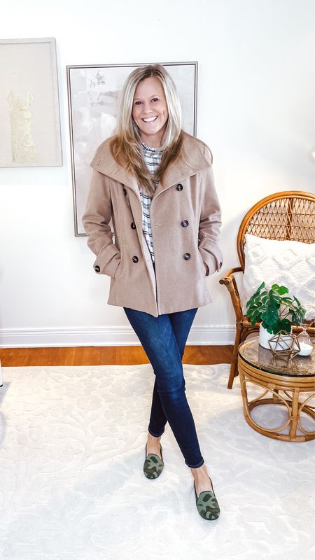 Simply the best!  It’s my favorite classic pea coat AND IT’S UNDER $30!!  Comes in 4 colors.  I recommend to size up! 

#LTKstyletip #LTKsalealert #LTKfindsunder50