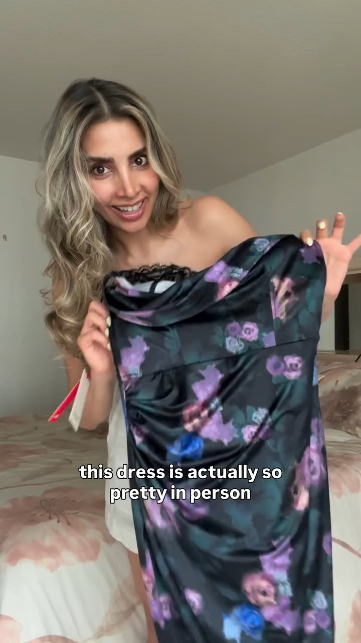Lace Trim Sculpting Floral-Print Midi Dress 
Wearing size: Small
@popilush 

#popilush #popilushdress #popilushshapewear #shapeweardress