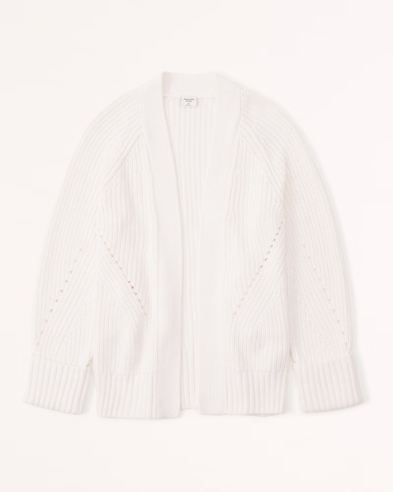 Women's Easy Long-Length Cardigan | Women's Tops | Abercrombie.com | Abercrombie & Fitch (US)