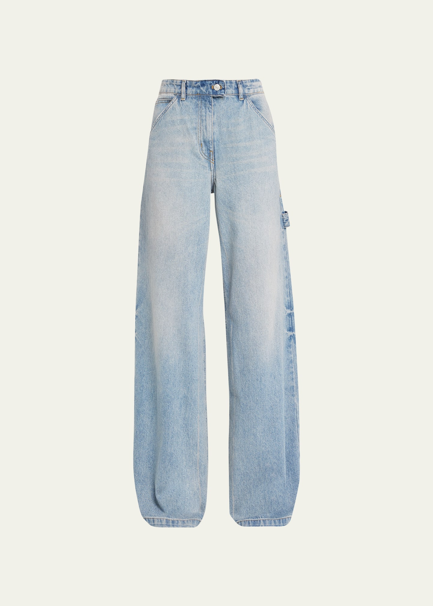 Baggy Wide-Leg Denim Pants | Bergdorf Goodman
