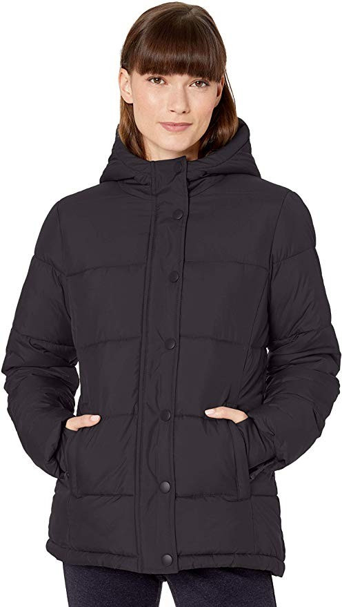Amazon Essentials Women's Heavy-Weight Long-Sleeve Full-Zip Hooded Puffer Coat | Amazon (US)