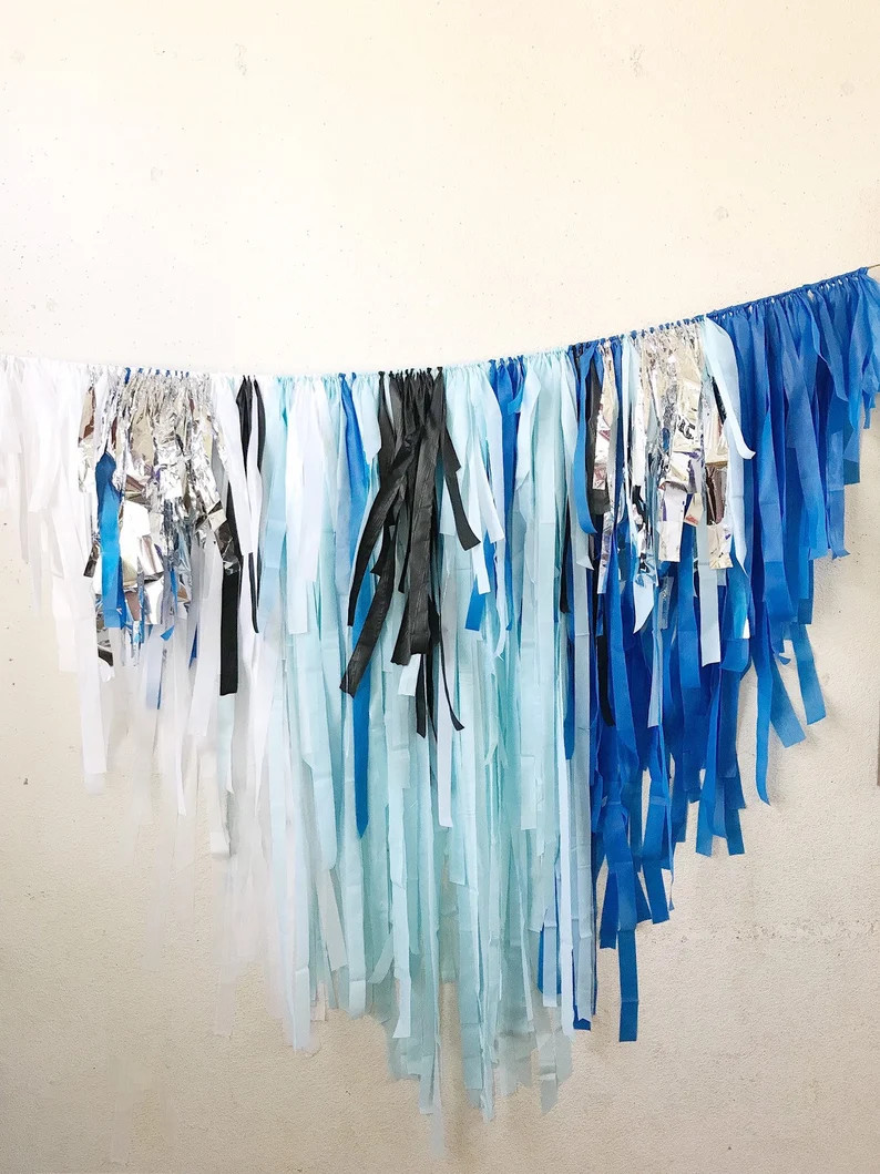 Tablecloth Fringe Backdrop Flagtape Backdrop, Fringe Backdrop, Birthday, Party Theme, Customizabl... | Etsy (US)