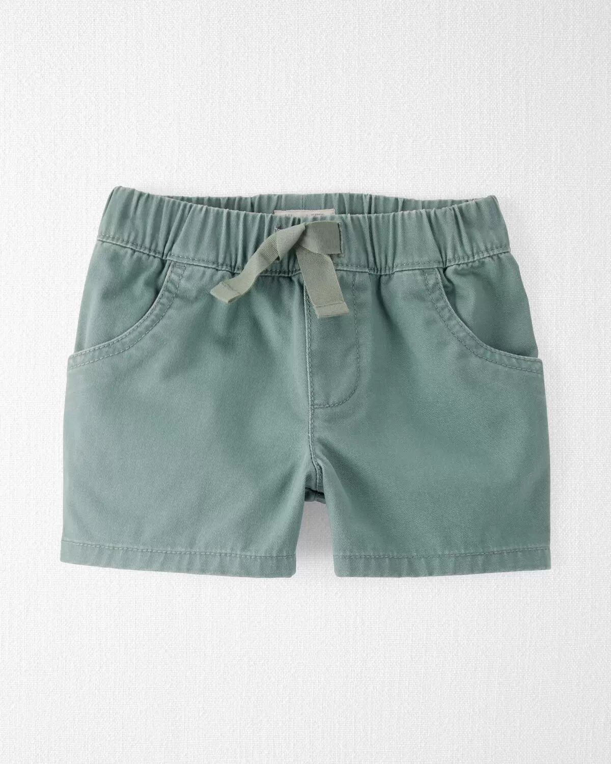Toddler Organic Cotton Drawstring Shorts | Carter's