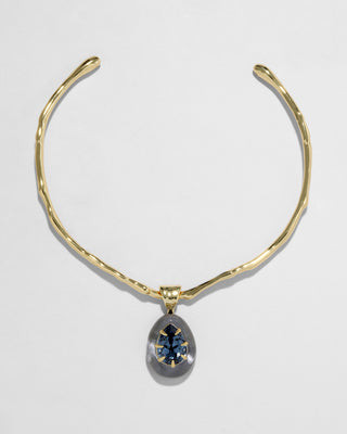 Bonbon Crystal Teardrop Lucite Collar Necklace- Frozen Mist | Alexis Bittar