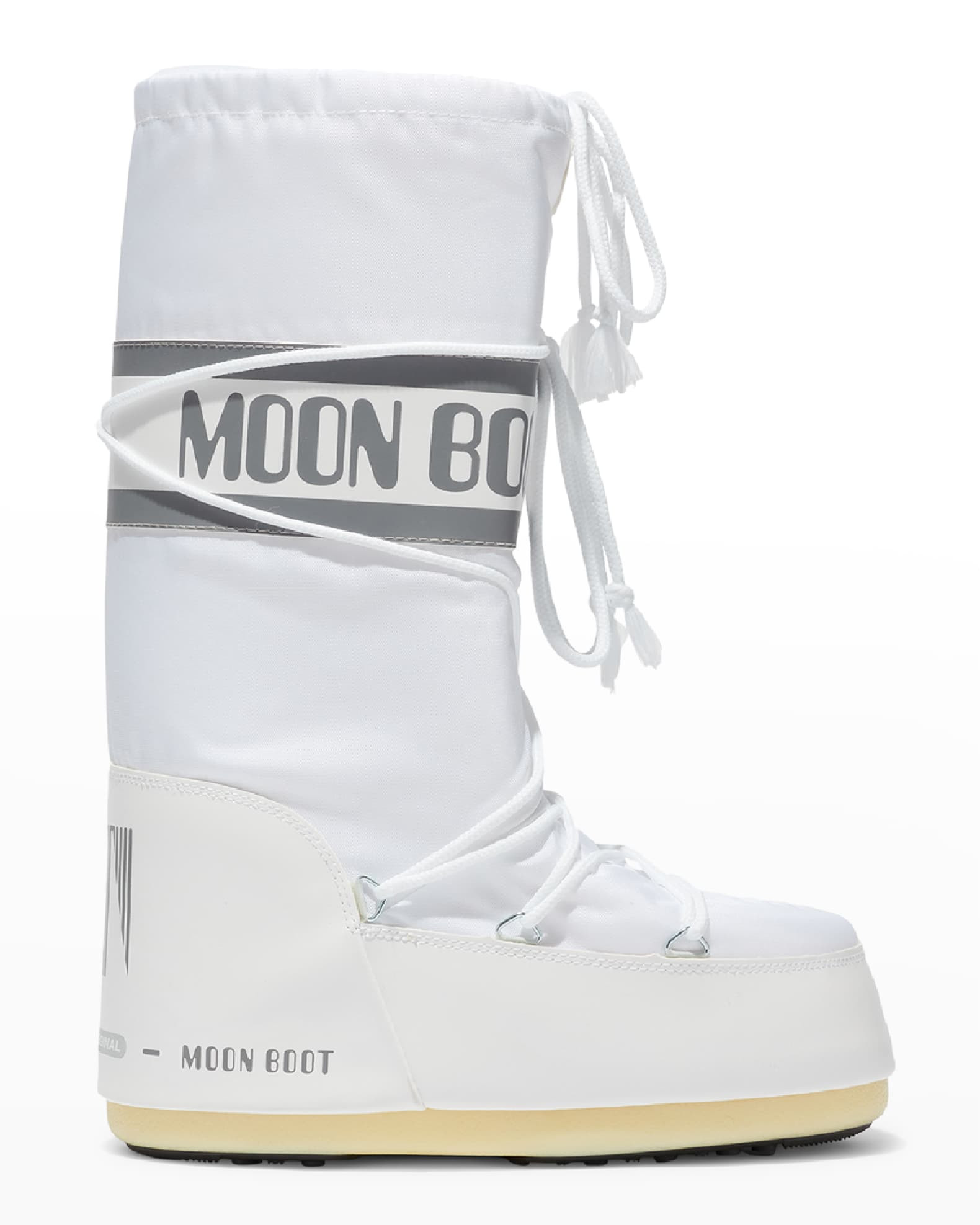 Nylon Lace-Up Snow Boots | Neiman Marcus