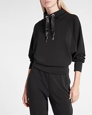 Funnel Neck Dolman Sleeve Sweatshirt | Express