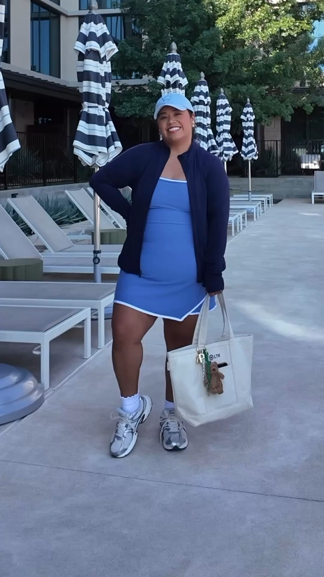 I love this active dress from YPB. It comes in regular and petite lengths. I’m wearing a large.

I also have been wearing my Nike V5 RNR sneakers nonstop! I took my normal size and I would say that they are also wide width friendly. 

#LTKActive #LTKMidsize #LTKOver40