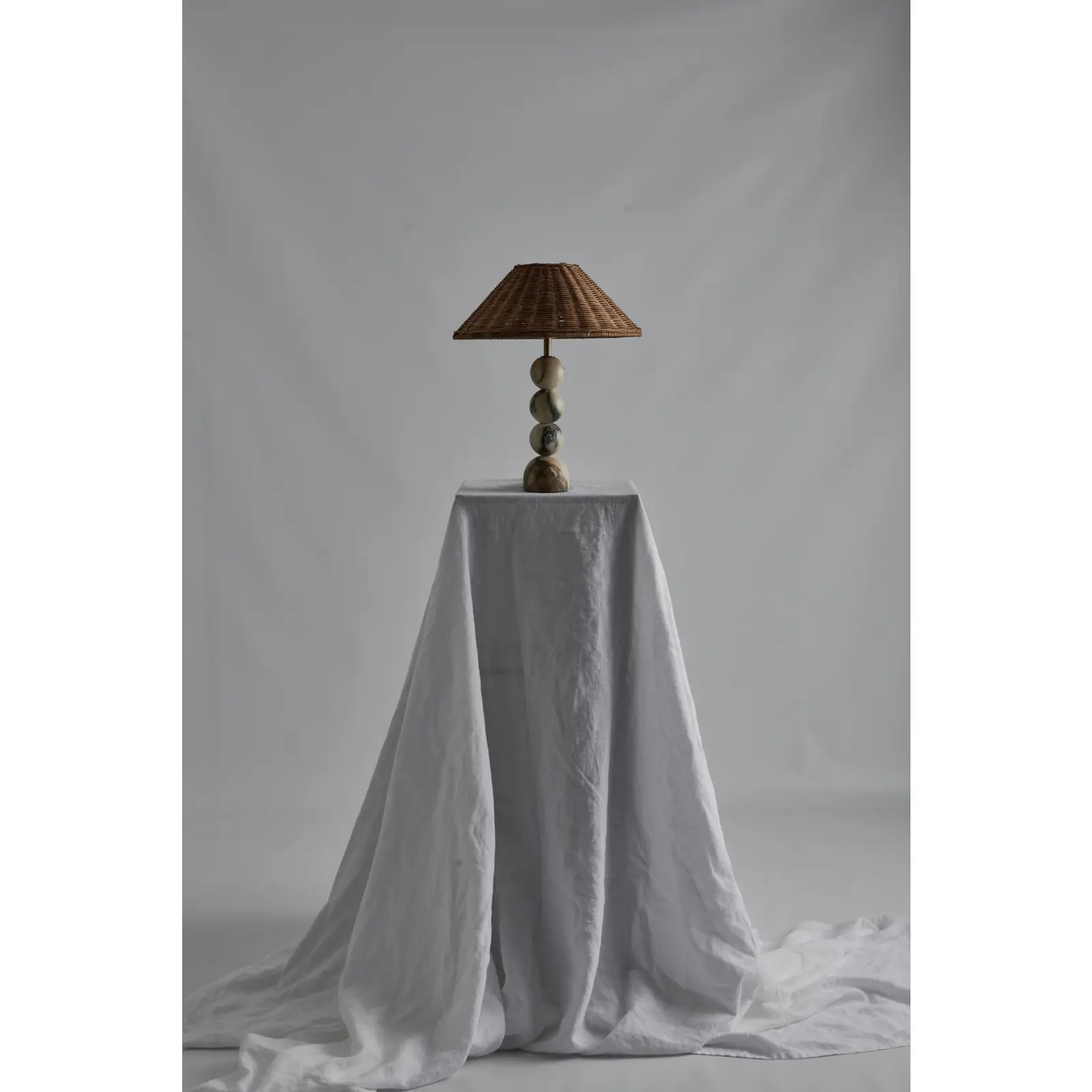 Contemporary "The Carroll" Table Lamp by Erica Marie Interiors | Chairish