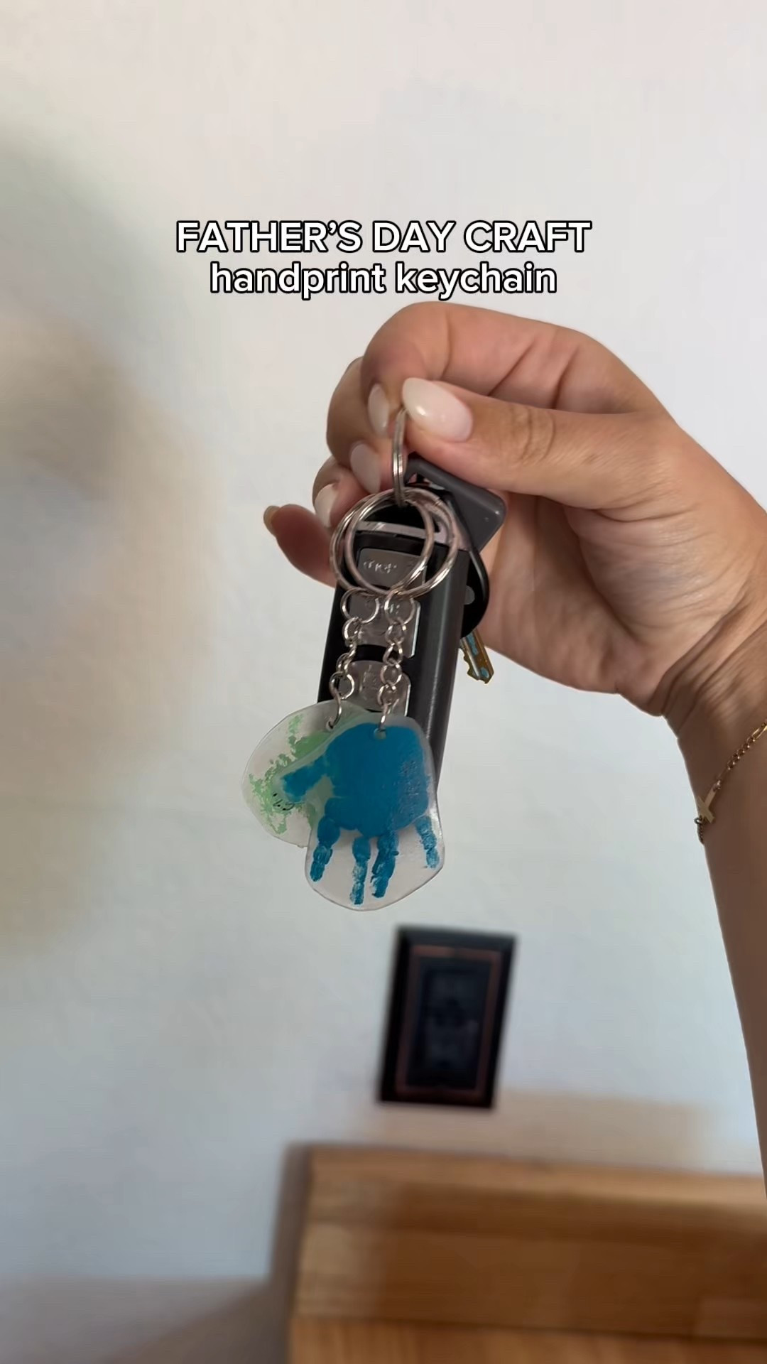 Father’s Day keychain gift, handprint key chain, shrinky dink diy keychain craft

#LTKBump #LTKFamily #LTKKids