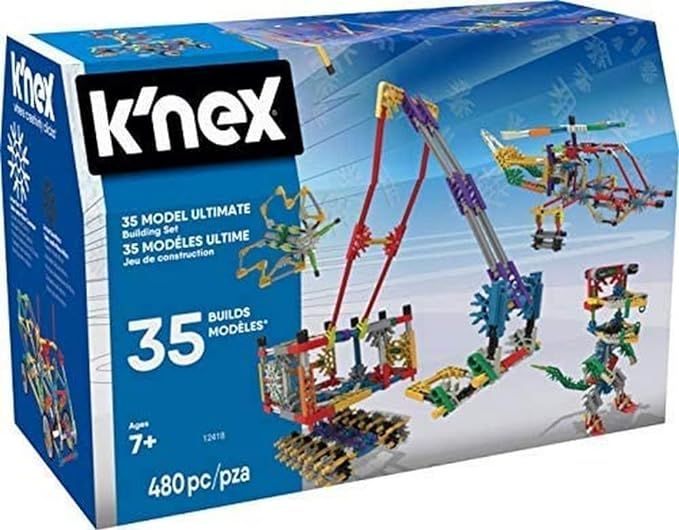 K’NEX – 35 Model Building Set – 480 Pieces – For Ages 7+ Construction Education Toy (Amaz... | Amazon (US)