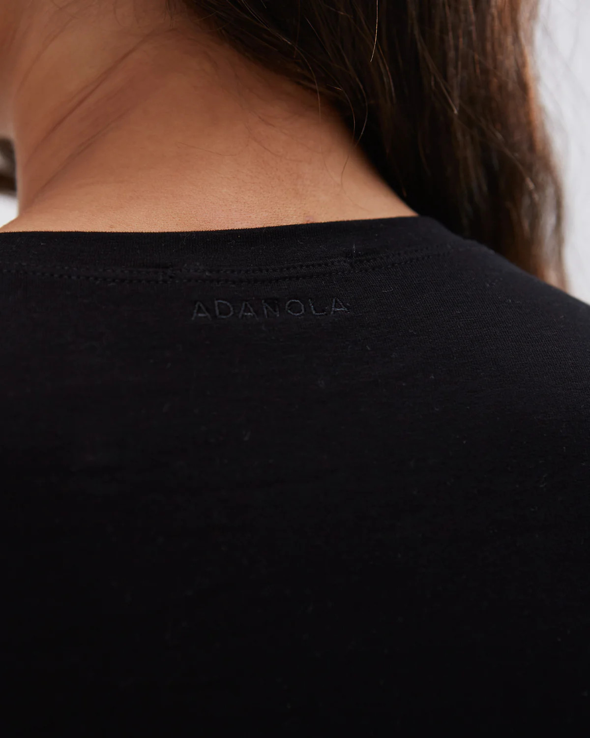 Long Sleeve Top - Black | Adanola UK