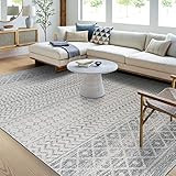 Artistic Weavers Chester Boho Moroccan Area Rug,5'3" x 7'6",Blush/Light Gray | Amazon (US)