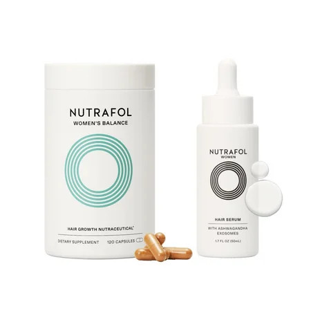 Nutrafol Women Balance and Serum 1.7oz and 1 Month Supply | Walmart (US)