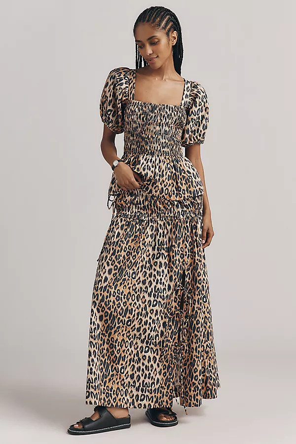 Damson Madder Charlotte Midi Skirt | Anthropologie (US)